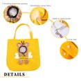 thumbnail image 2 of Bolsa De Transporte Para Mascotas Bolso de hombro para gatos Bolso de mano transpirable para perros de dibujos animados expuesto para mascotas (Amarillo S), 2 of 8
