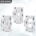 thumbnail image 7 of Yayeee Blank Wall Plate Cover 1-Gang 4.5"x2.7" Home Unused Decorative Outlet, Blue Cartoon Snowmen, 7 of 7