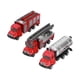 thumbnail image 1 of 3 uds 1:50 camión de bomberos de juguete de aleación simulada modelo de coche extraíble regalo de cumpleaños para niños chico, 1 of 8