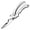 Silver, variant on WUYVCG Under $5 Heavy Duty Poultry Shears - Stainless Steel Kitchen Scissors for Cutting Chicken Bones,Poultry,Game,Meat - Chopping Vegetable