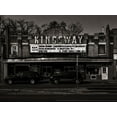thumbnail image 2 of Carson, Brian 18x15 Black Ornate Wood Framed with Double Matting Museum Art Print Titled - Kingsway Theatre Toronto, 2 of 4