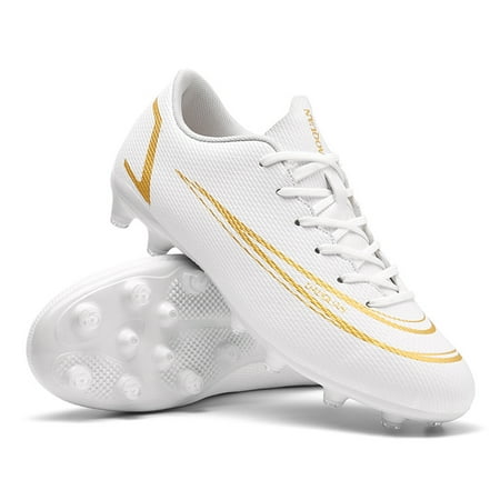 FULORIS Outdoor Men Soccer Cleats Low Top Football Shoes Trainer Sneakers