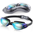 thumbnail image 1 of Lunettes de Natation, Lunettes de Natation Sans Fuite Protection Complète Adulte Hommes Femmes Jeunes, 1 of 7