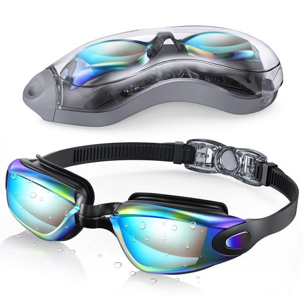 Gafas de natación, gafas de natación antifugas, protección total, para adultos y hombres