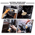 thumbnail image 4 of Car Exterior Interior Detail Brush 5Pcs Hair Bristle Brushes for Car Cleaning Auto Detail Tools Dashboard Cleaning Brush, 4 of 10