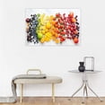 thumbnail image 3 of Kitchen Canvas Wall Art Fruit Picture Dining Room Canvas Painting for Home Wall Decor, Healthy Fruit Food Framed Artwork for Kitchen Restaurant Decoration Ready to Hang (12" Hx18 W), 3 of 6