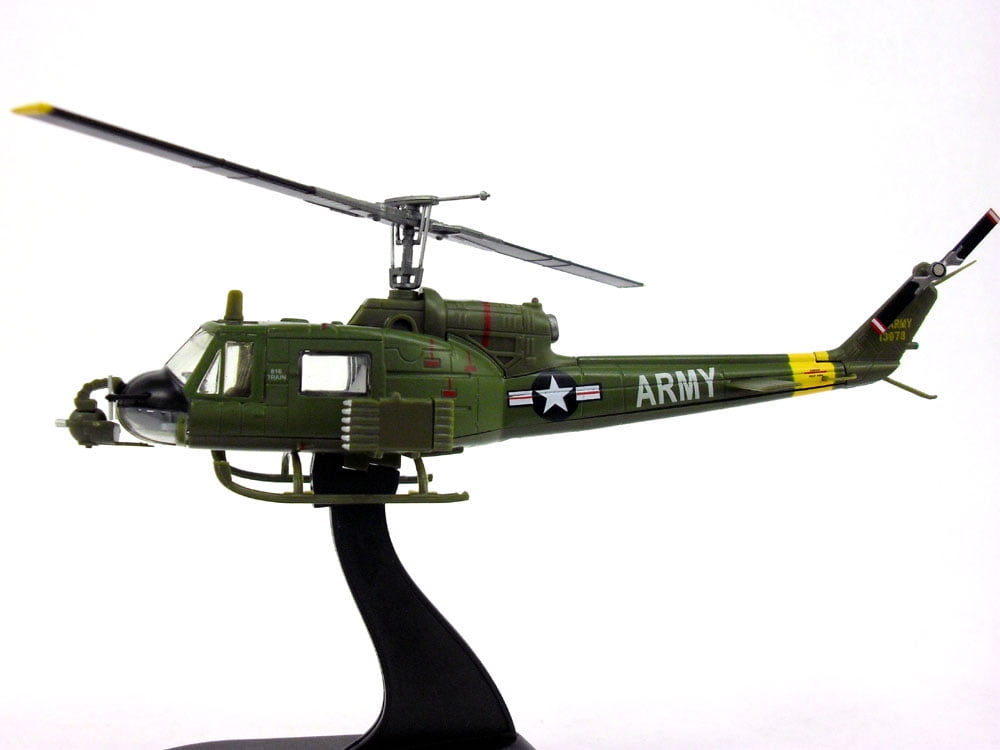 US Bell UH-1 Iroquois Huey helicopter aircraft 1/72 no diecast plane Easy model 