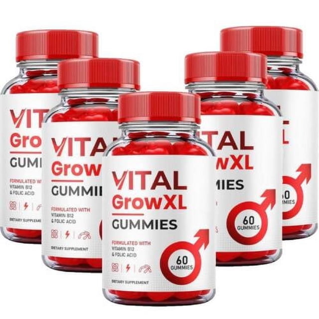 ※Gomitas Vital Grow XL Extreme Stamina & Energy - \1-5X NUEVO Mejor