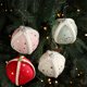 thumbnail image 1 of Bola de Espuma de 3 Pulgadas para Árbol de Navidad, Colgante con Forma de Estrella, Decoración de Tela, 1 of 6