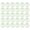 Mint Green, variant on 30PCS Solar Luminous Stone Beads - 6mm Glow-in-Dark Resin Beads for DIY Bracelet/Necklace/Home Wedding Decor