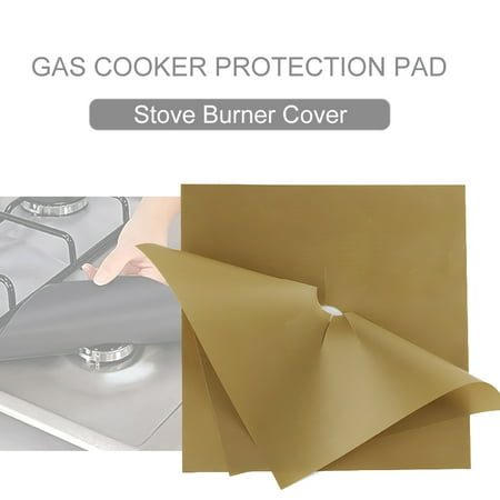 Gas Cooker Protection Pad Covers Gas Range Cushion Non-Stick Reusable Washable for Kitchen