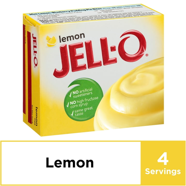 Jello lemon instant pudding hot sale