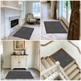 thumbnail image 3 of PURE ERA 2' x 3' Stair Tread Landing Mat Indoor Carpet Doormat Floor Mat Area Rug Self-adhensive Non-slip Back (Dark Gray,24 in.x36 in.), 3 of 7