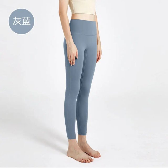 Pantalones de Yoga sin costuras para mujer, ropa deportiva, mallas elásticas de cintura alta para ejercicio atlético, ropa deportiva