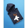 thumbnail image 3 of Bootiful. Ghost W Glitter Hoodie Women -Image by Shutterstock, Female 3X-Large, 3 of 4