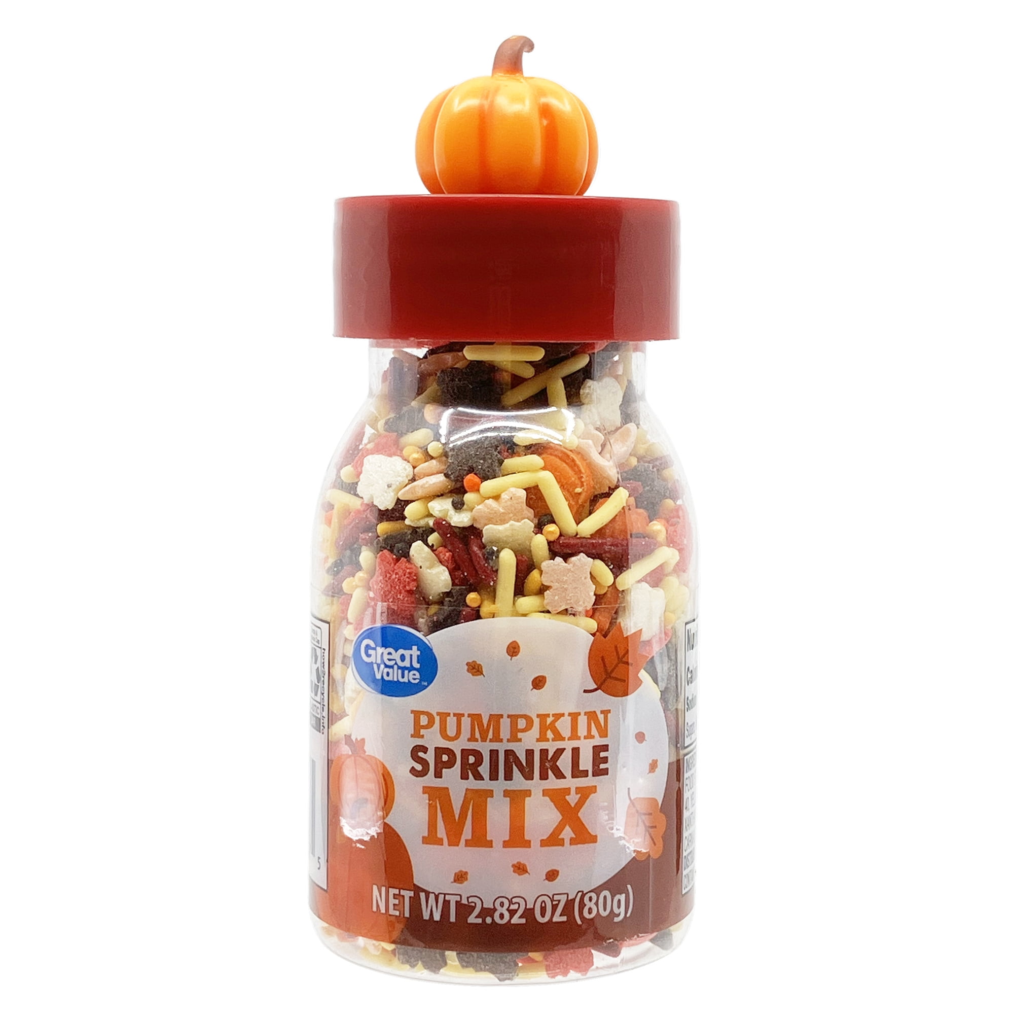 Great Value Pumpkin Sprinkle Mix, 2.82 oz