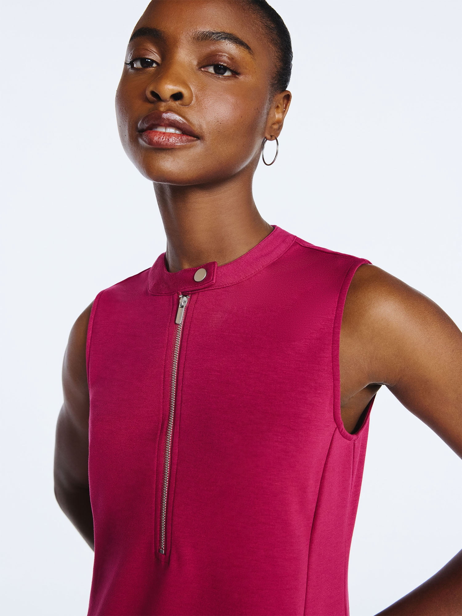 Scoop Women's New Scubaknit Moto Dress, Sizes XS-4X