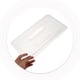 thumbnail image 5 of Tapas transparentes para bandejas de comida: Tapa de acrílico con asa para restaurantes, hoteles, bufés y cafeterías., 5 of 7