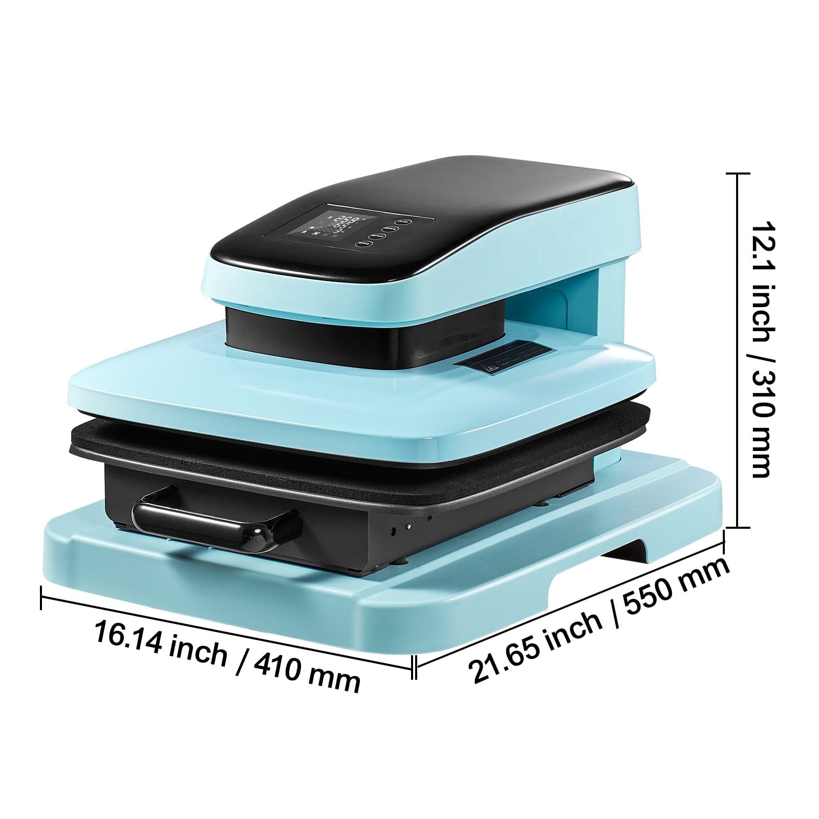 SKYSHALO Auto Heat Press, 15"x15" Quick and Uniform Heating, Smart T-Shirt Printing Machine with Auto Release, Ideal for Sublimation, Vinyl