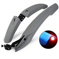 thumbnail image 1 of Juego de guardabarros de bicicleta ajustable, con luz trasera, guardabarros de bicicleta de montaña, juego de guardabarros delantero y trasero con luz gris Macarena Guardabarros de bicicleta, 1 of 8