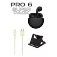 thumbnail image 2 of Audifonos Bluetooth Touch Recargable Base Celular De Regalo!, 2 of 5