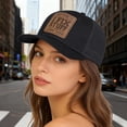 thumbnail image 6 of DJN 2026 Unisex Baseball Cap with Print Fashion Cotton Adjustable Snapback Casual & Stylish Sun Hat Black One Size, 6 of 6
