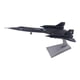 thumbnail image 3 of Diecast 1:144 Blackbird SR-71A de con soporte, colección de aviones de Metal para niños adultos juguetes habitación escritorio, 3 of 9