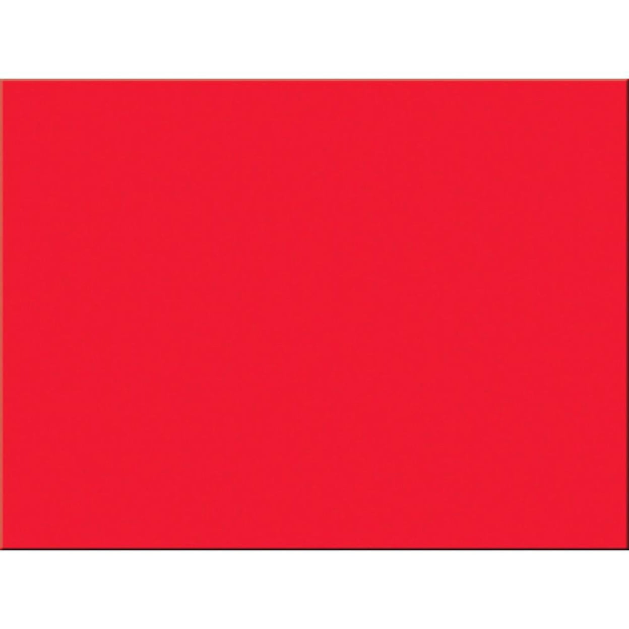 Tru-Ray Construction Paper - 24"Width X 18"Length - Festive Red