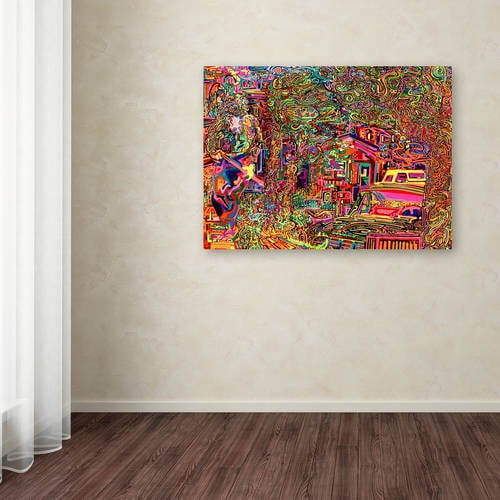 Trademark Fine Art "One Inch Further" Canvas Art by Josh Byer