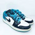 thumbnail image 2 of Ni - ke Ni - ke Boys Air Jordan 1 Low SE CT1564-004 White Casual Shoes Sneakers Size 6.5Y, 2 of 5