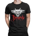 thumbnail image 4 of Camisetas de verano de Drácula y Bram Stoker para hombre, ropa de algodón, camisetas vintage de manga corta y cuello redondo, idea de regalo, 4 of 5