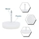 thumbnail image 4 of Uxcell 0.94" Dia Cabeza de Muebles Protectores de Patas Clavo Nylon Blanco 100pcs, 4 of 7