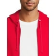 thumbnail image 3 of Athletic Works Men's Fleece Full Zip Hoodie Jacket, 3 of 5