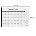 thumbnail image 4 of Calendario de escritorio FZD 2025-2026 de 22 x 17 cm con funda de plástico, 4 of 6