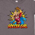 thumbnail image 4 of Inktastic Soccer Girl Superhero Girls Toddler T-Shirt, 4 of 5