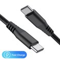 thumbnail image 2 of Elegant Choise USB C to USB C Cable 60W Fast Charger Charging Cord Male, 10ft, 2 of 12