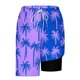 thumbnail image 5 of Pantalones Cortos para Hombre Cintura Elástica con Bolsillos, Forro de Impresión de Moda Casual para la Playa, Al Aire Libre Y el Uso Diario, 5 of 6