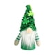thumbnail image 2 of Decoración de Muñeca Iluminada Del Día de San Patricio con Sombrero de Lentejuelas y Colgante de Muñeca., 2 of 7