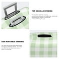 thumbnail image 5 of Lsque Pistachio Green Checkboard Printed Luggage Cover, Travel Luggage Protector,Scratch and Dirt Resistant, Fits 18-32 Inch Luggage - Large, 5 of 9