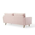 thumbnail image 4 of Modway Valour Performance Velvet Sofa in Pink, 4 of 7