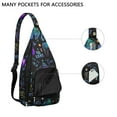 thumbnail image 2 of Console Player Sling Backpack - Play-Inspired Controller & Joystick Design, Compact Lightweight Daypack for Cycling & Shopping, 2 of 4