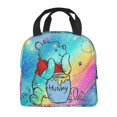 thumbnail image 3 of Winnie Bear P-ooh Reusable Lunch Bags Portable Insulated Lunch Box Tote Bag Cooler Office Picnic, 3 of 9