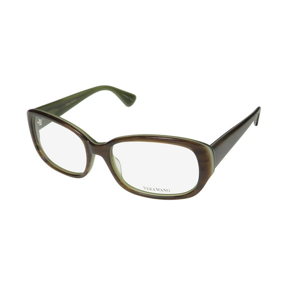 Vera Wang VE 04 MO 54 Moss/Tortoise Full Rim Womens Optical Frame