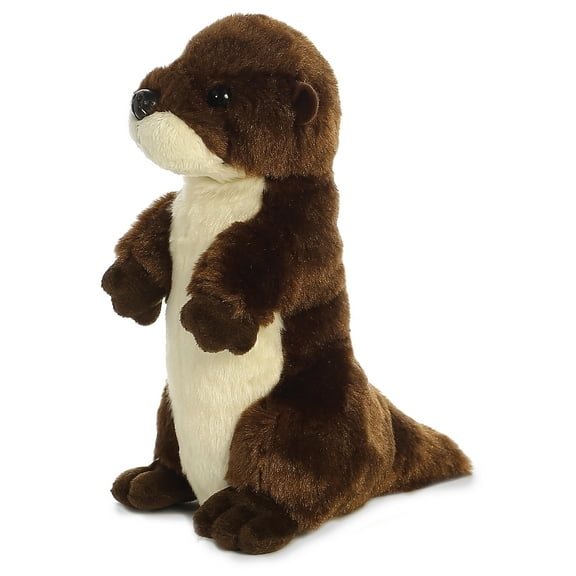 Aurora - Small Brown Mini Flopsie - 7" River Otter - Adorable Stuffed Animal