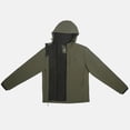 thumbnail image 2 of Men's Brick Fleece Lined Super Softshell® Jacket Dark Olive M, 2 of 3