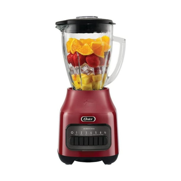 LICUADORA OSTER CON VASO DE VIDRIO 6 VELOCIDADES BLSTPEGRPB Oster BLSTPEGRPB Walmart en linea