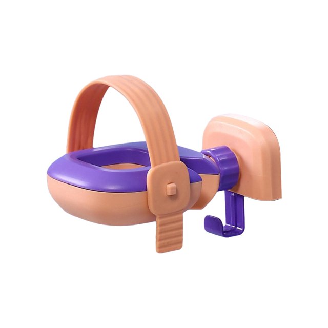 Hair Dryer Holder No Drill Hair Dryer Bracket, Adhesive Storage Rack Save Space Pink