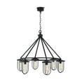 thumbnail image 2 of Capital Lighting - Corbin - Outdoor Chandelier 6 Light Black Aluminum - in, 2 of 8