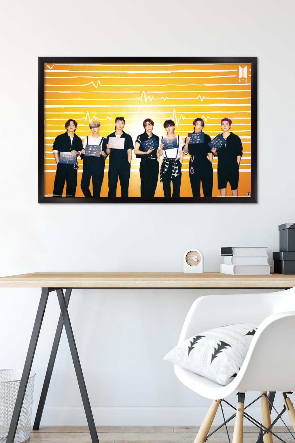 BTS - Lineup Poster, Framed Wall x 34\