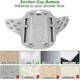 thumbnail image 5 of Foot Brush Shower 35 * 23cm Feet Shower Brush Foot Care Gray Shower Foot Scrubber With Suction Cups, 5 of 5